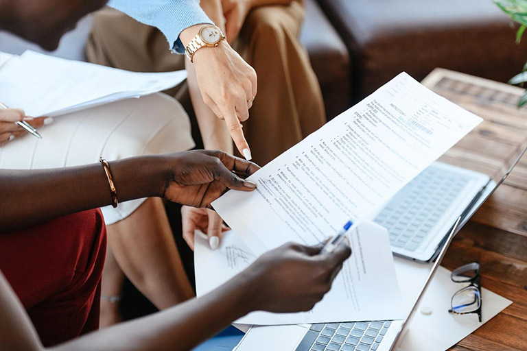  Staff checking guidelines as part of a medical risk assessment